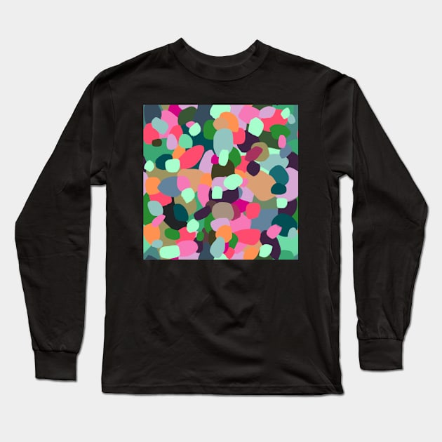 Terrazzo Long Sleeve T-Shirt by Kamaloca